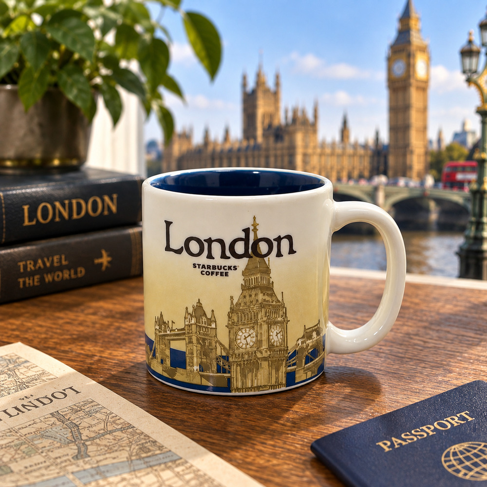 Starbucks London Global Icon Collector Series Demitasse Espresso Mug 3 oz 2011